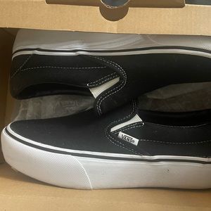 Classic Vans slip-on with platform
